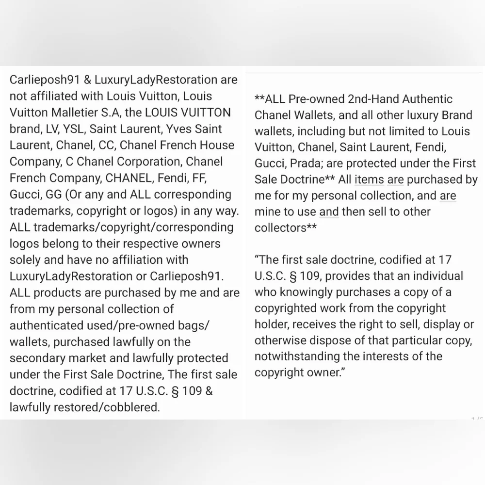 **SOLD** Authentic Pre-owned Vintage Louis Vuitton St Cloud Bag - Picture 14 of 14